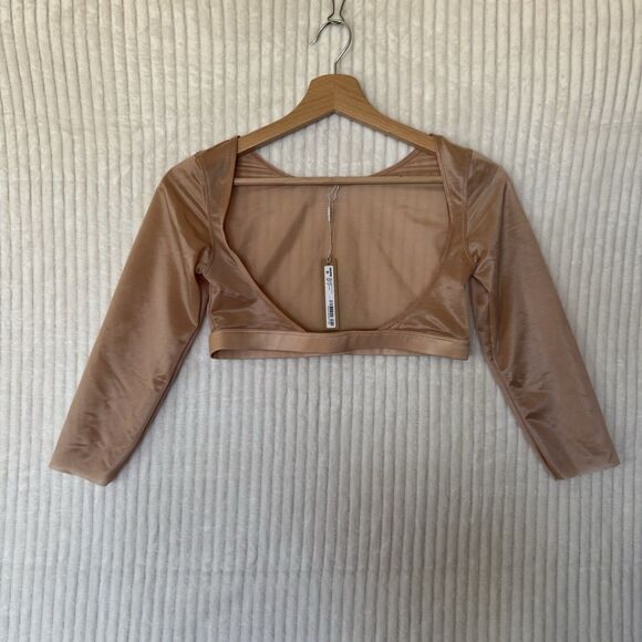 SKIMS Barely There Open Bust Arm Shaper Shapewear Clay Size Medium NWT - Picture 9 of 10